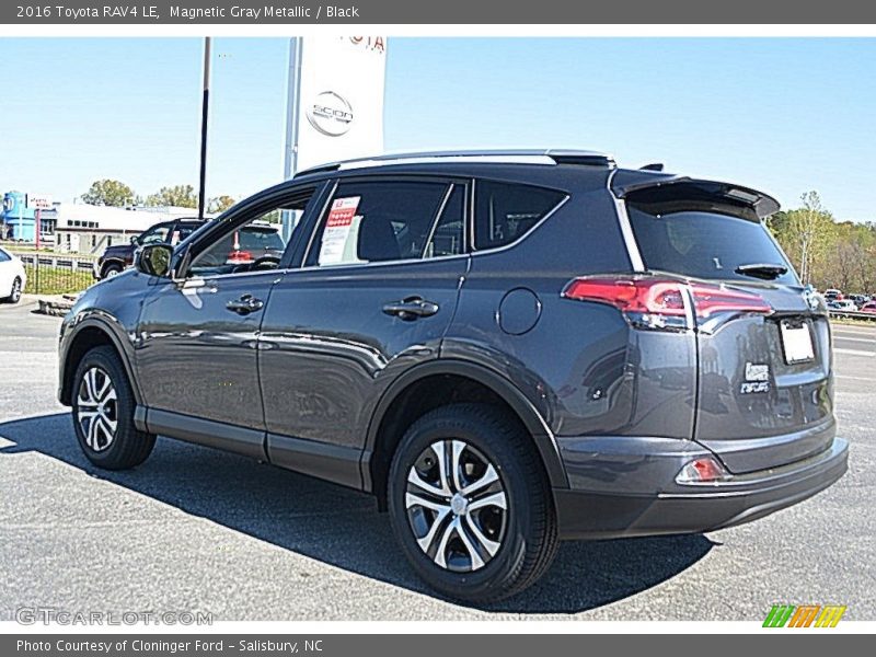 Magnetic Gray Metallic / Black 2016 Toyota RAV4 LE
