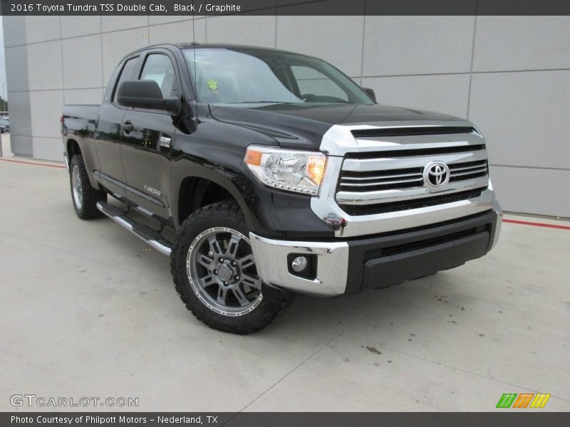 Black / Graphite 2016 Toyota Tundra TSS Double Cab