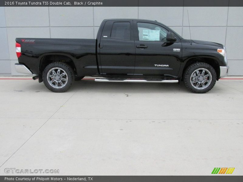 Black / Graphite 2016 Toyota Tundra TSS Double Cab