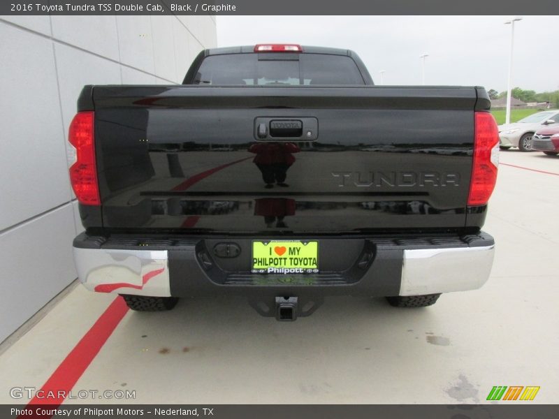 Black / Graphite 2016 Toyota Tundra TSS Double Cab