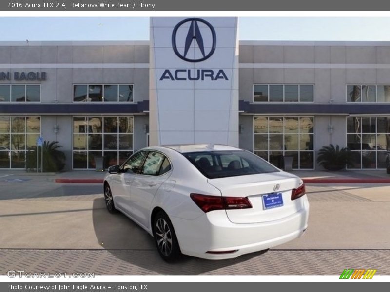 Bellanova White Pearl / Ebony 2016 Acura TLX 2.4