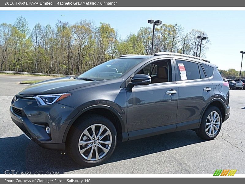 Magnetic Gray Metallic / Cinnamon 2016 Toyota RAV4 Limited
