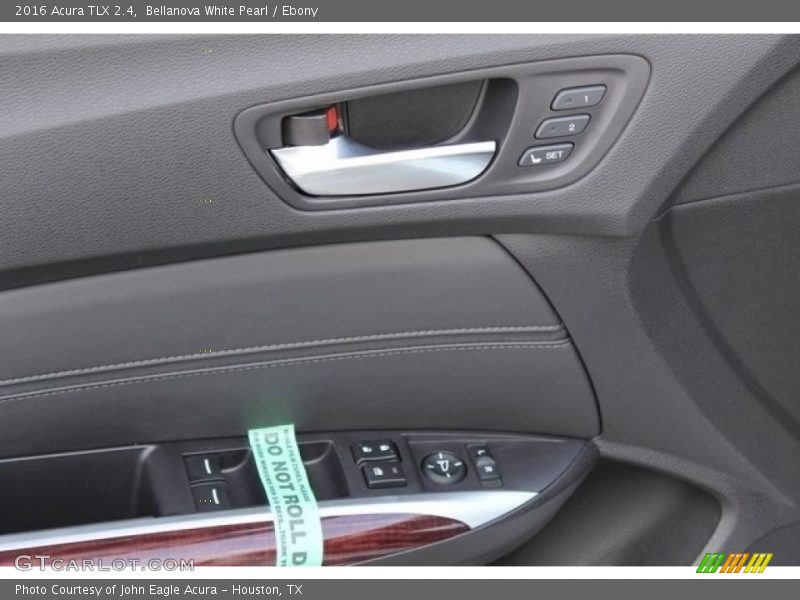 Bellanova White Pearl / Ebony 2016 Acura TLX 2.4