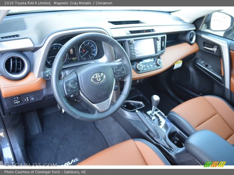 Cinnamon Interior - 2016 RAV4 Limited 