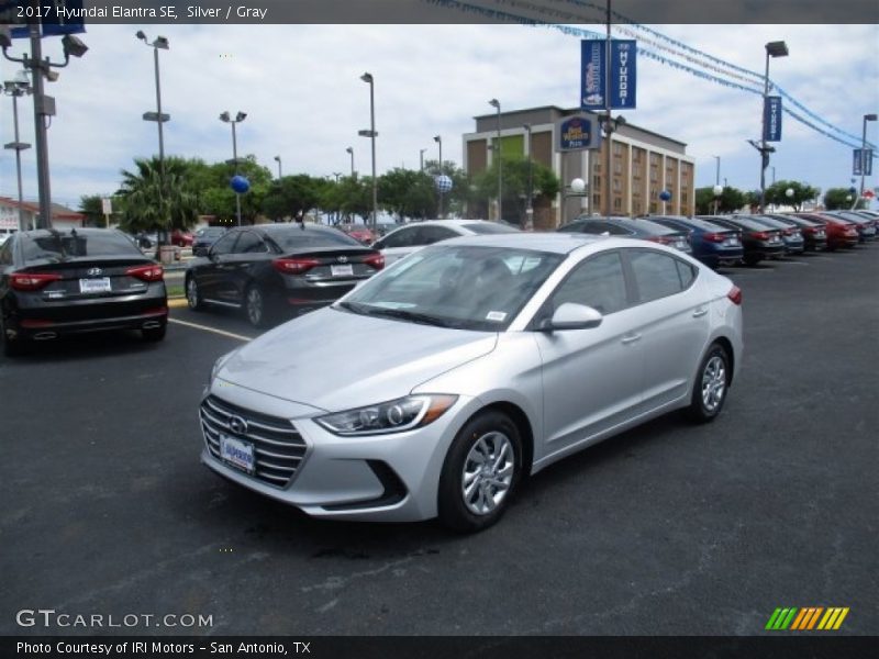 Silver / Gray 2017 Hyundai Elantra SE