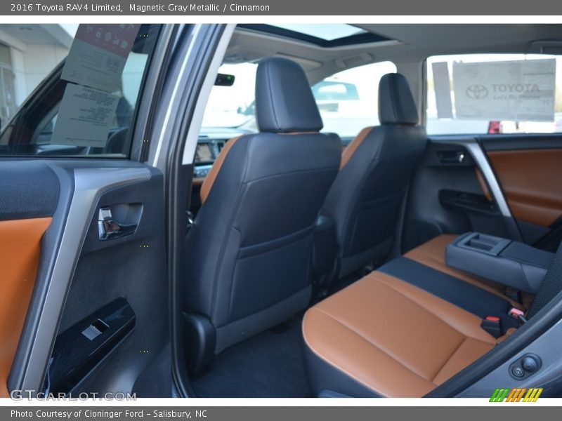 Magnetic Gray Metallic / Cinnamon 2016 Toyota RAV4 Limited