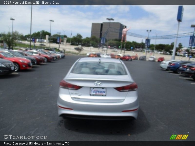 Silver / Gray 2017 Hyundai Elantra SE