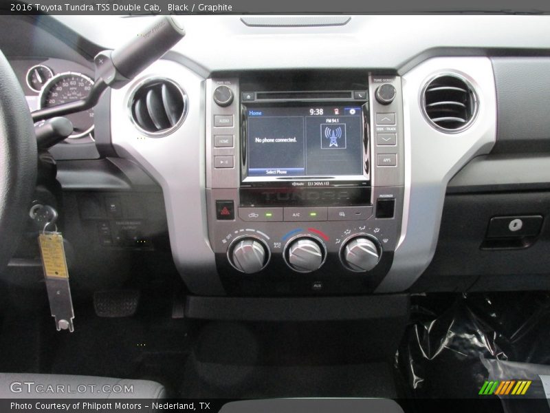 Black / Graphite 2016 Toyota Tundra TSS Double Cab
