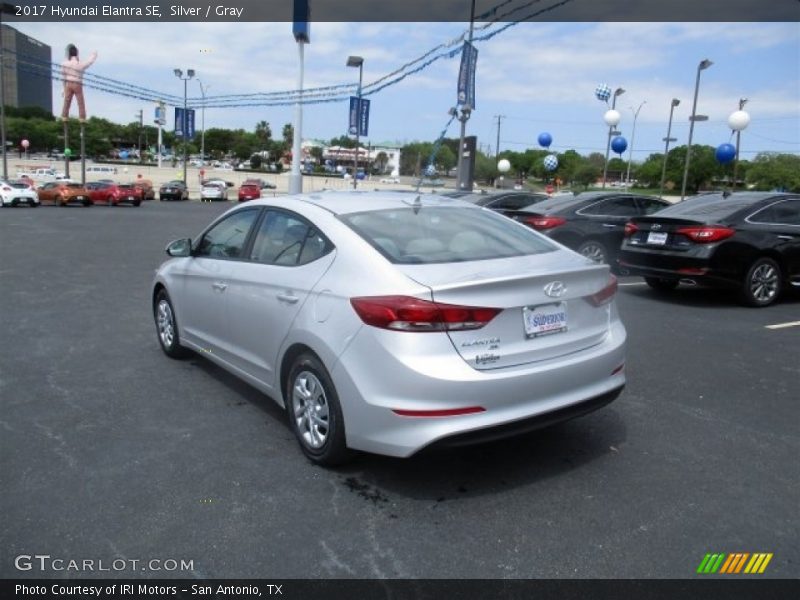 Silver / Gray 2017 Hyundai Elantra SE