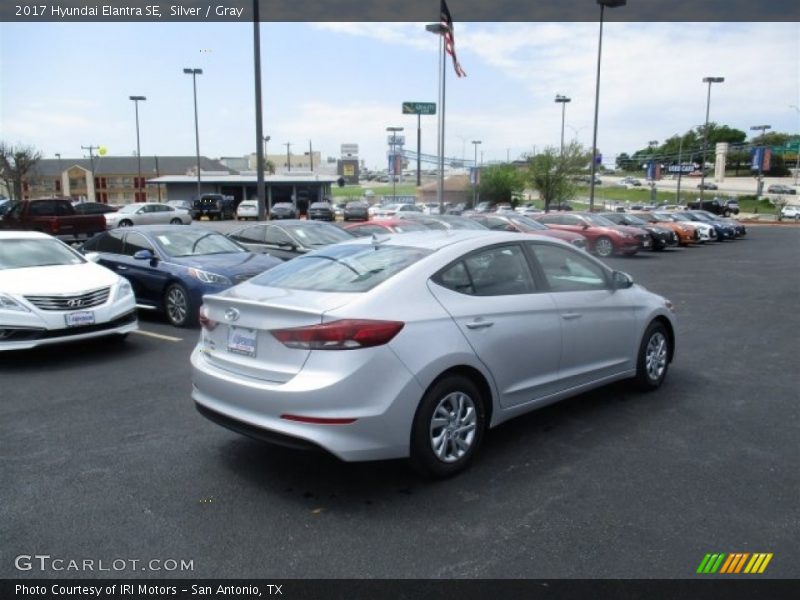 Silver / Gray 2017 Hyundai Elantra SE