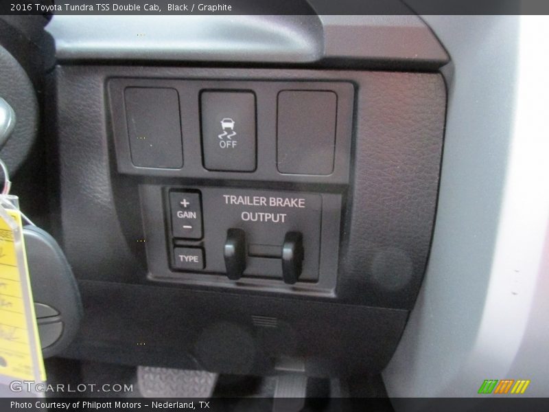 Black / Graphite 2016 Toyota Tundra TSS Double Cab
