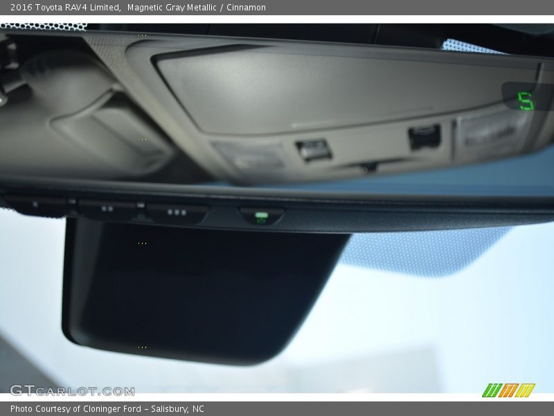 Magnetic Gray Metallic / Cinnamon 2016 Toyota RAV4 Limited