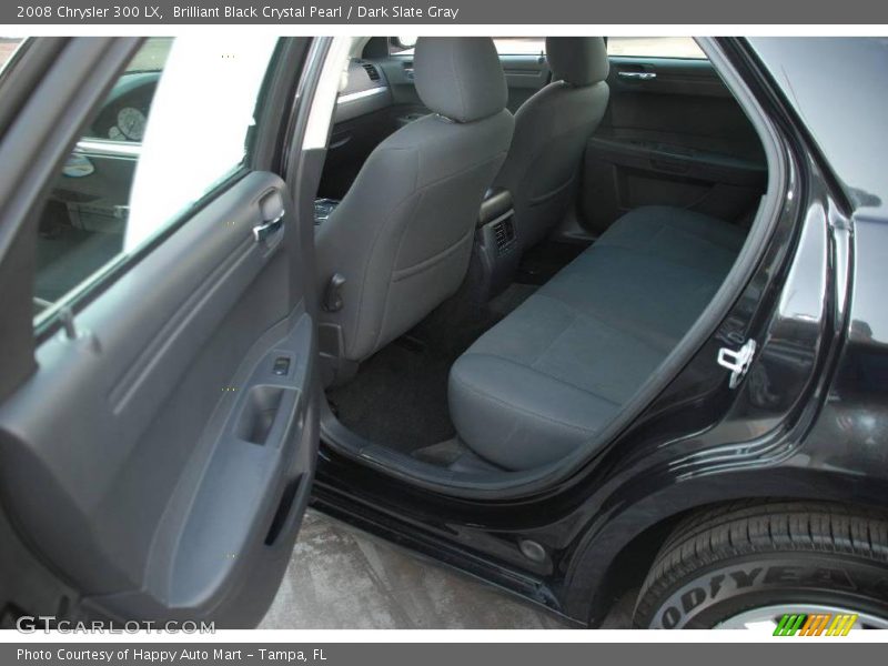 Brilliant Black Crystal Pearl / Dark Slate Gray 2008 Chrysler 300 LX