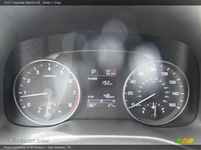 Silver / Gray 2017 Hyundai Elantra SE