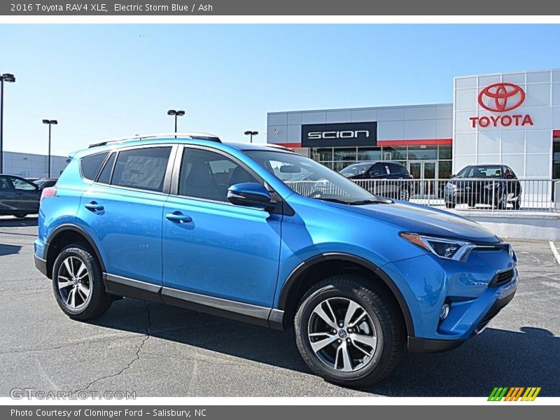  2016 RAV4 XLE Electric Storm Blue