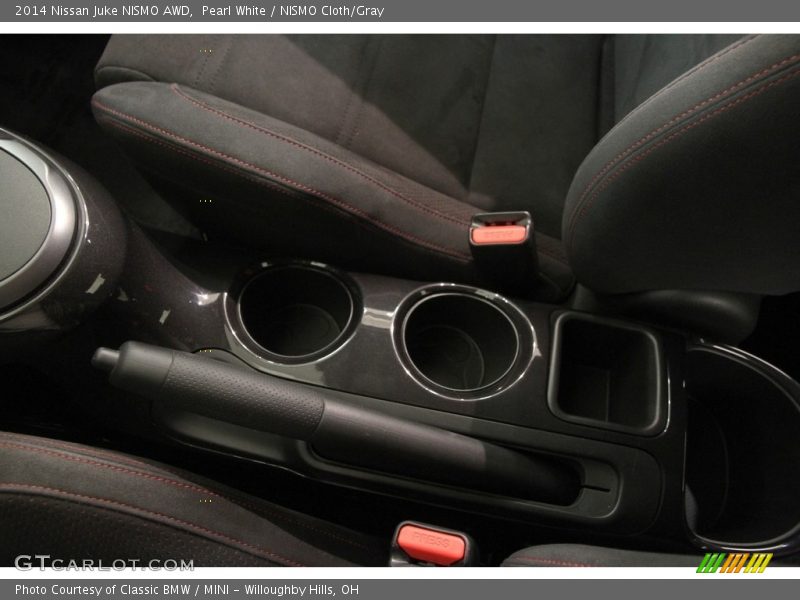 Pearl White / NISMO Cloth/Gray 2014 Nissan Juke NISMO AWD