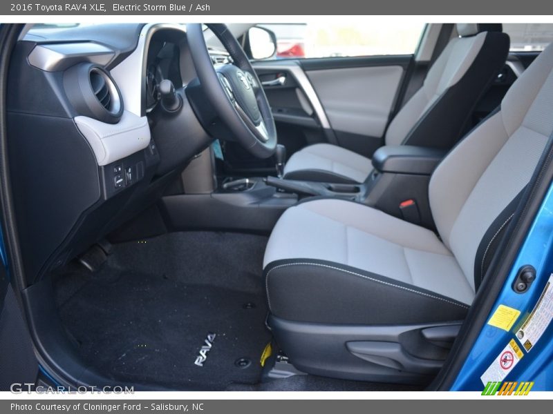 Electric Storm Blue / Ash 2016 Toyota RAV4 XLE