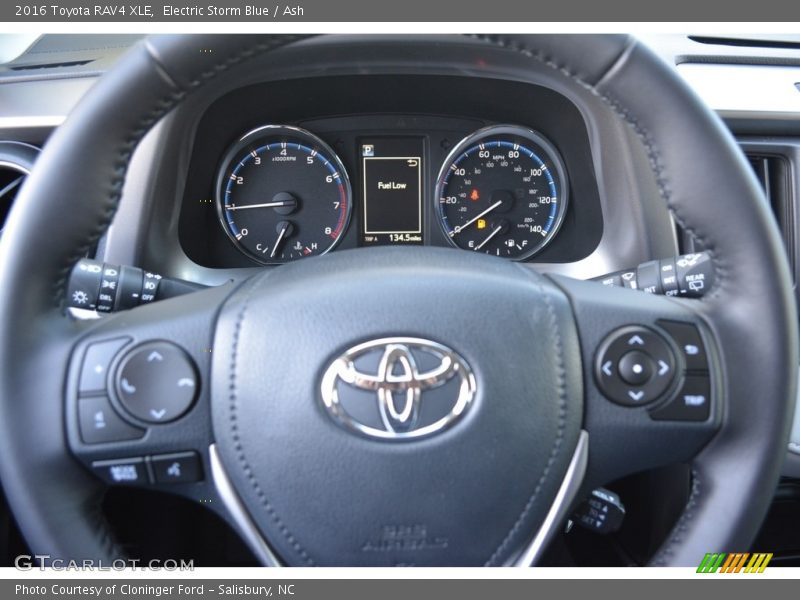 Electric Storm Blue / Ash 2016 Toyota RAV4 XLE