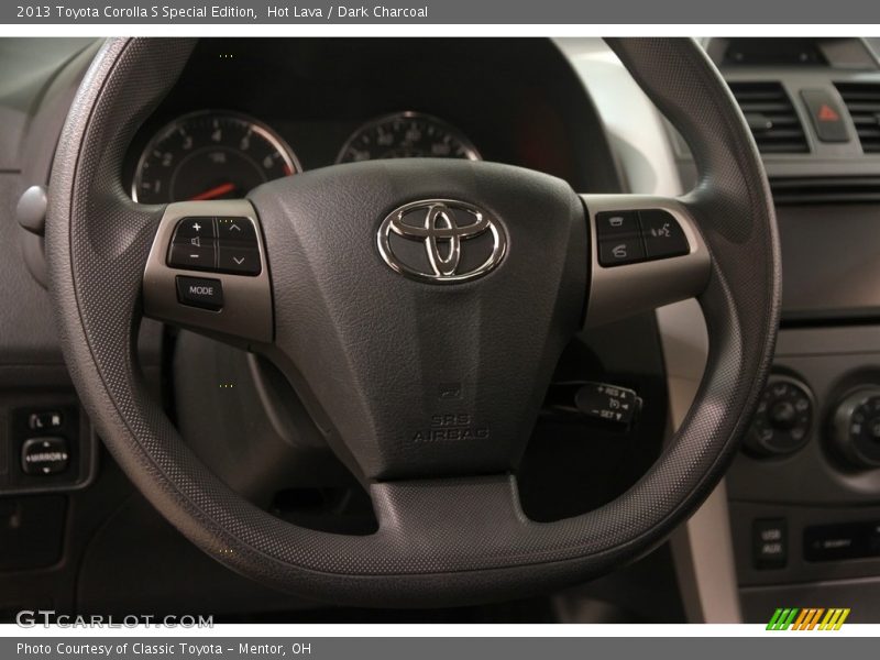  2013 Corolla S Special Edition Steering Wheel