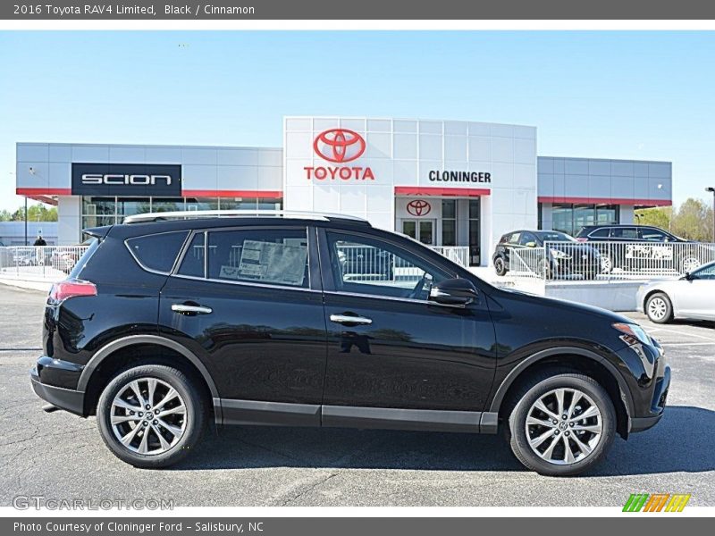Black / Cinnamon 2016 Toyota RAV4 Limited