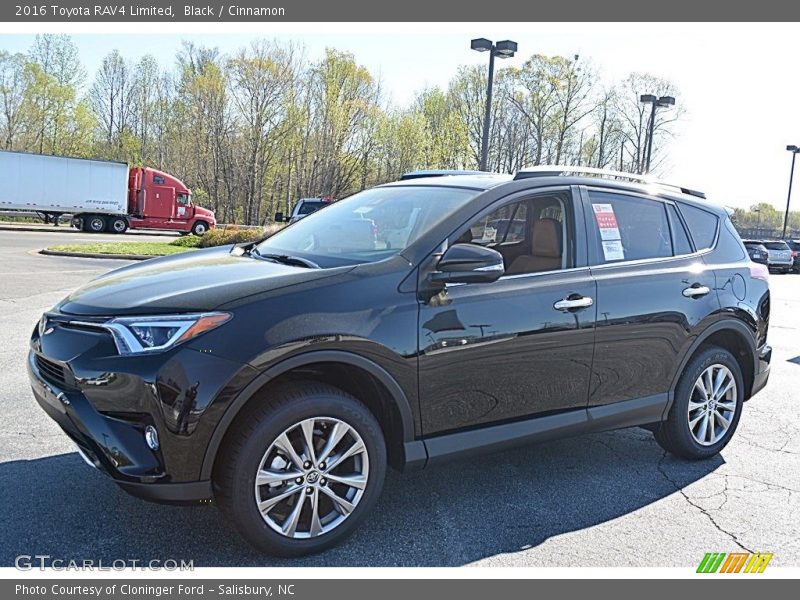 Black / Cinnamon 2016 Toyota RAV4 Limited