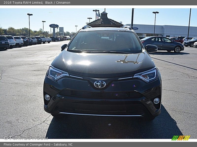 Black / Cinnamon 2016 Toyota RAV4 Limited