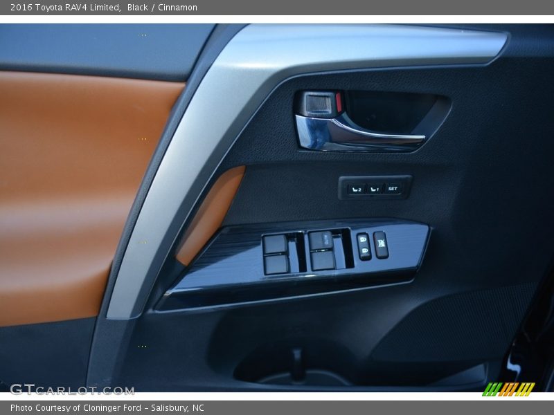 Black / Cinnamon 2016 Toyota RAV4 Limited