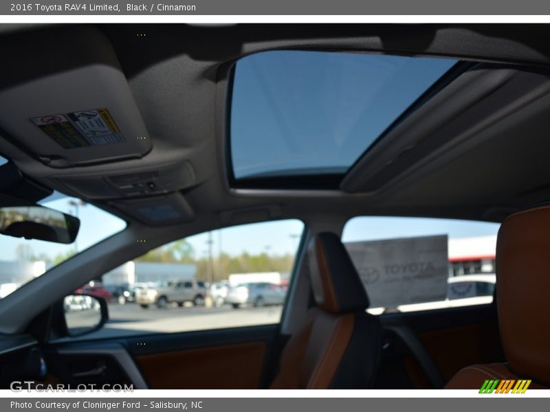 Black / Cinnamon 2016 Toyota RAV4 Limited