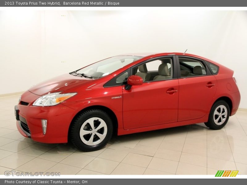 Front 3/4 View of 2013 Prius Two Hybrid