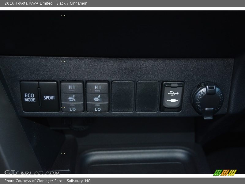 Black / Cinnamon 2016 Toyota RAV4 Limited