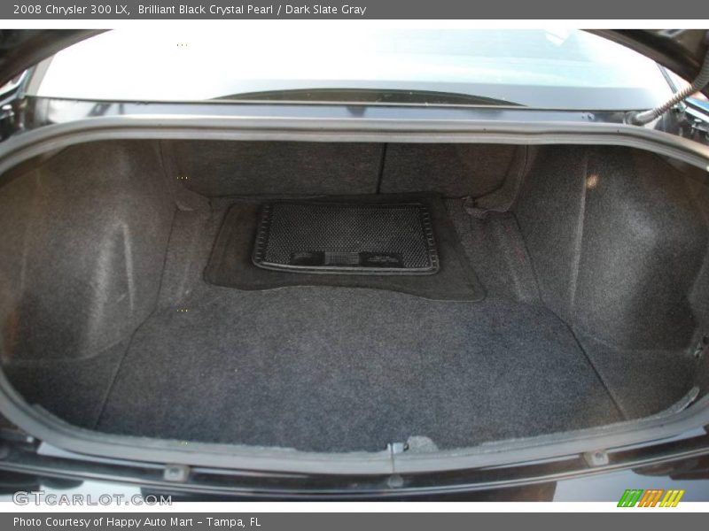 Brilliant Black Crystal Pearl / Dark Slate Gray 2008 Chrysler 300 LX