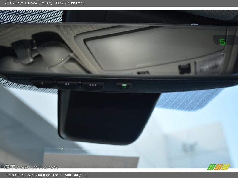Black / Cinnamon 2016 Toyota RAV4 Limited