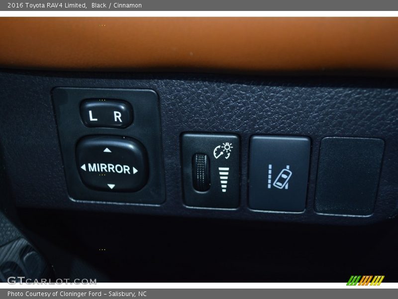 Black / Cinnamon 2016 Toyota RAV4 Limited