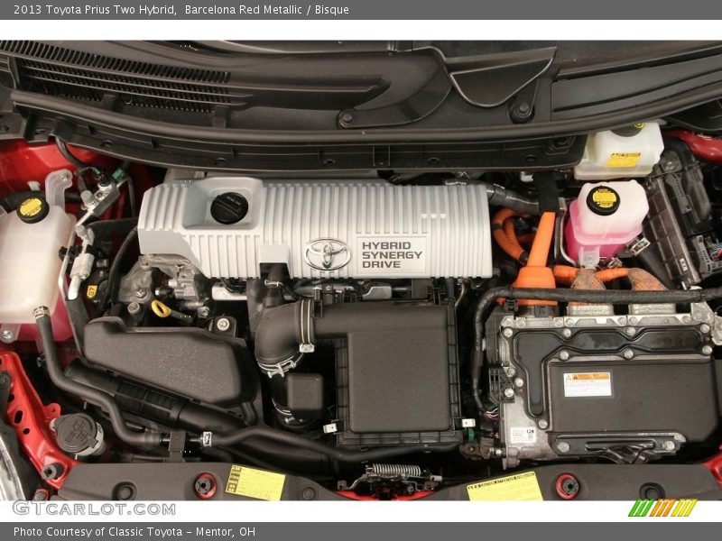  2013 Prius Two Hybrid Engine - 1.8 Liter DOHC 16-Valve VVT-i 4 Cylinder/Electric Hybrid