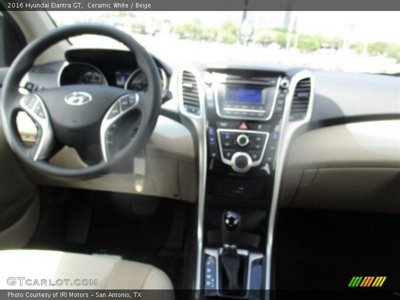 Ceramic White / Beige 2016 Hyundai Elantra GT