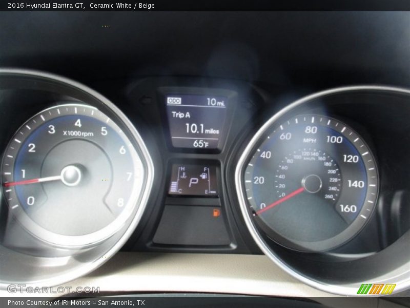 Ceramic White / Beige 2016 Hyundai Elantra GT