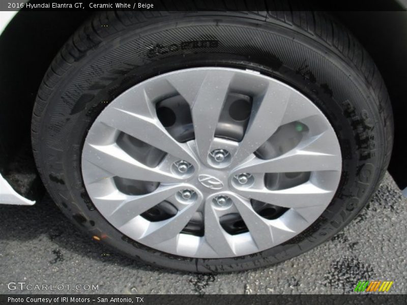 Ceramic White / Beige 2016 Hyundai Elantra GT