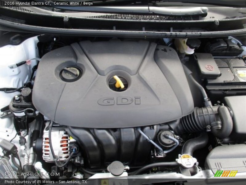 Ceramic White / Beige 2016 Hyundai Elantra GT