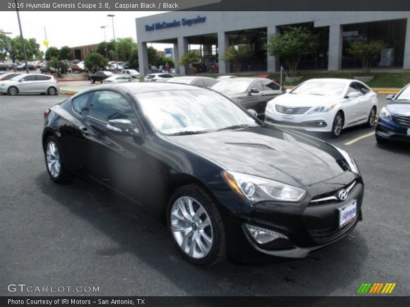 Caspian Black / Black 2016 Hyundai Genesis Coupe 3.8