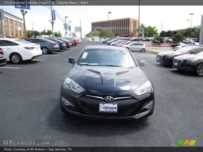 Caspian Black / Black 2016 Hyundai Genesis Coupe 3.8