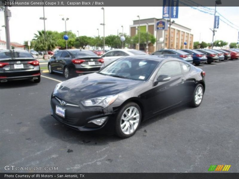Caspian Black / Black 2016 Hyundai Genesis Coupe 3.8