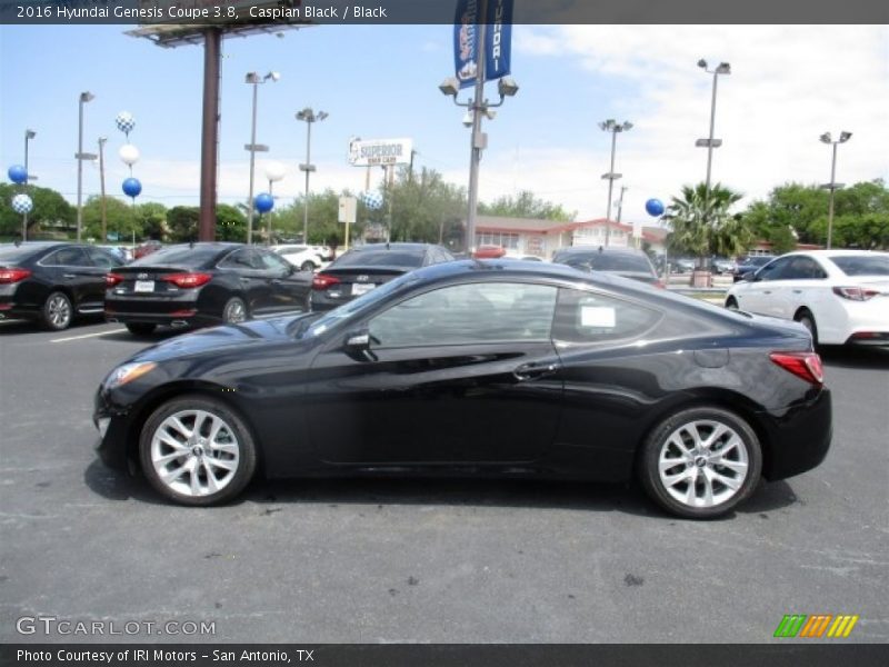 Caspian Black / Black 2016 Hyundai Genesis Coupe 3.8