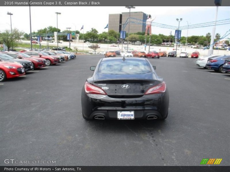 Caspian Black / Black 2016 Hyundai Genesis Coupe 3.8