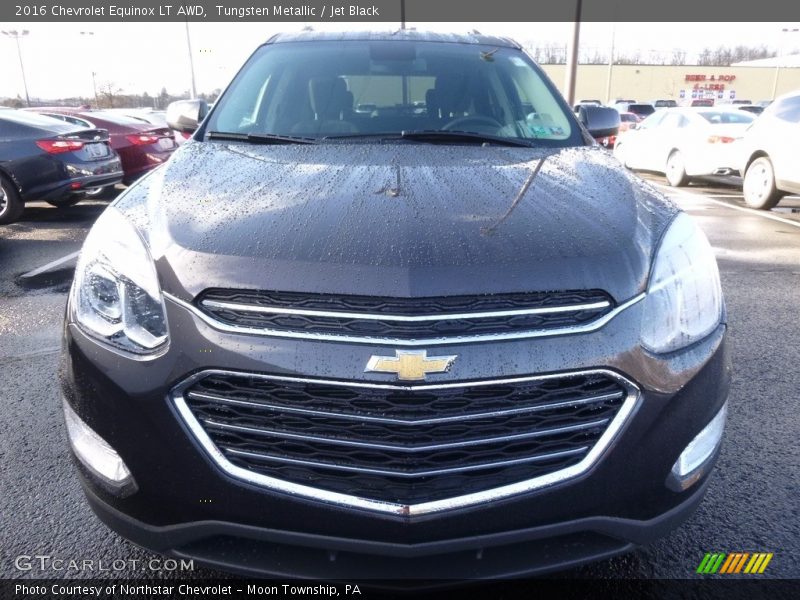 Tungsten Metallic / Jet Black 2016 Chevrolet Equinox LT AWD