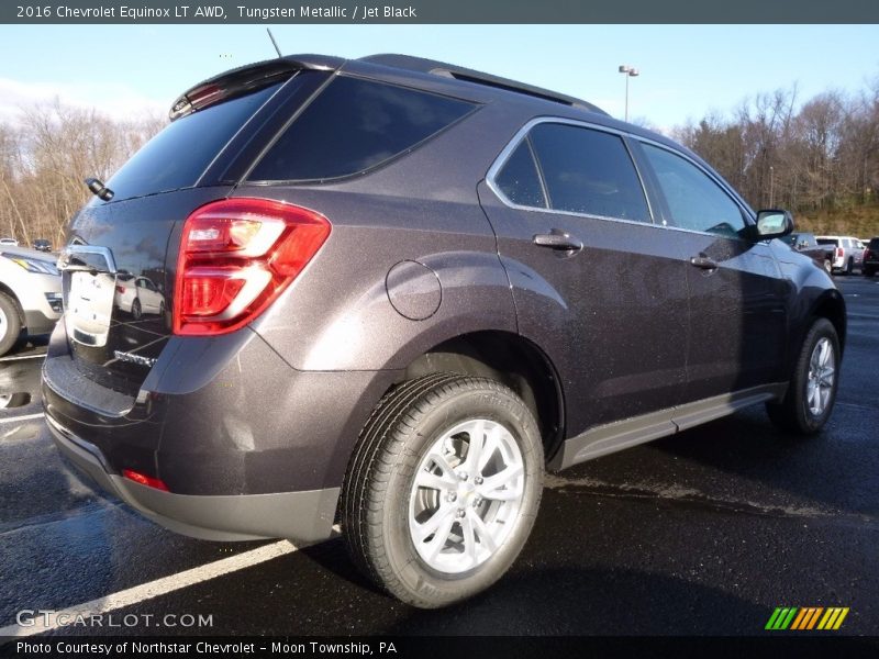 Tungsten Metallic / Jet Black 2016 Chevrolet Equinox LT AWD