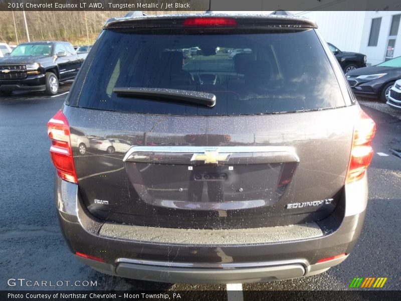 Tungsten Metallic / Jet Black 2016 Chevrolet Equinox LT AWD