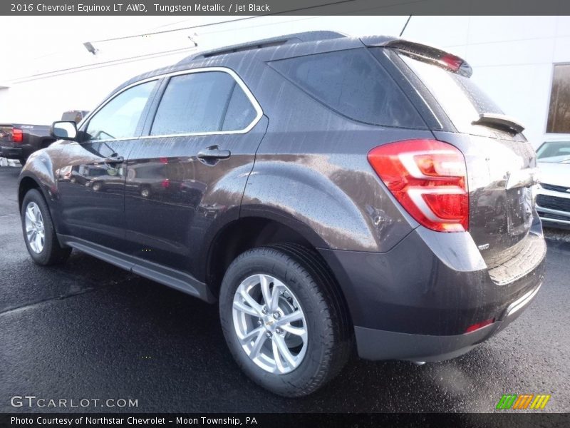 Tungsten Metallic / Jet Black 2016 Chevrolet Equinox LT AWD