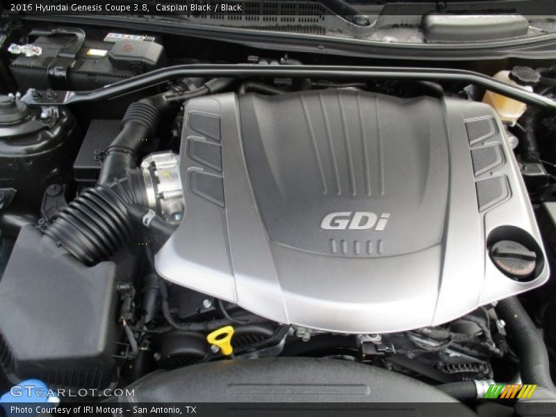Caspian Black / Black 2016 Hyundai Genesis Coupe 3.8