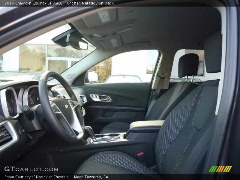 Tungsten Metallic / Jet Black 2016 Chevrolet Equinox LT AWD