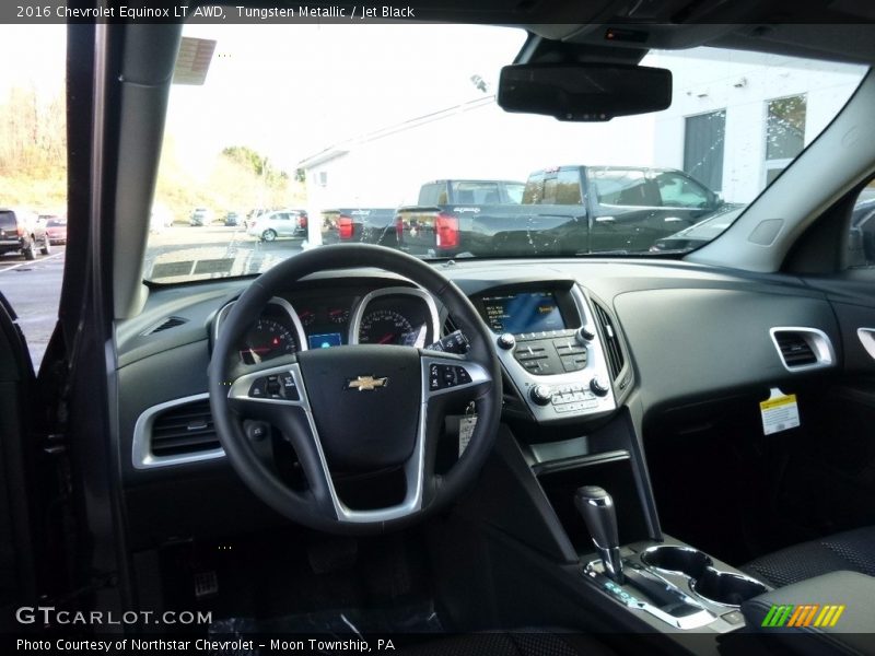 Tungsten Metallic / Jet Black 2016 Chevrolet Equinox LT AWD